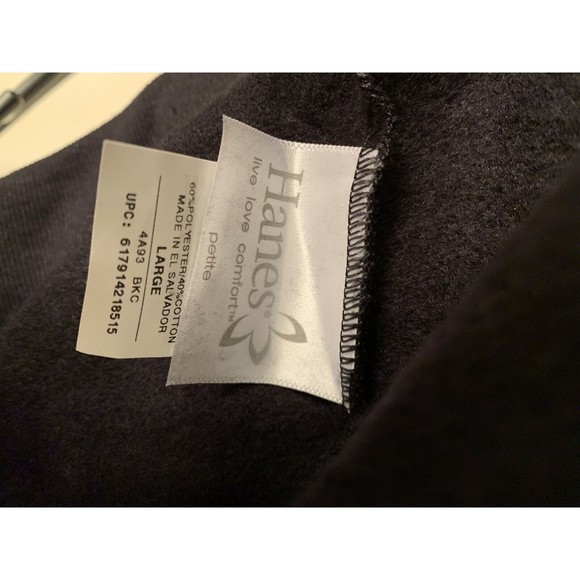 Hanes Live Love Comfort Women's Fleece Jogging Pants Size Large Petite B… - Picture 4 of 6